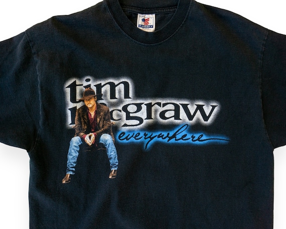 Vintage 1997 Tim Mcgraw Concert T-shirt | 90s Country Music - Etsy