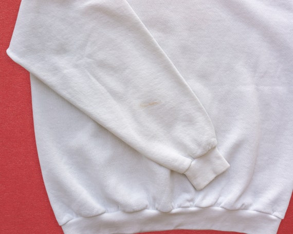 90s Vintage Hard Rock Sweatshirt White | Hard Roc… - image 3