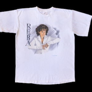 90er Jahre Vintage Reba McEntire Promo T-Shirt | Vintage Reba T-Shirt | 90er Jahre Country T-Shirt | Country-Musik-Shirt
