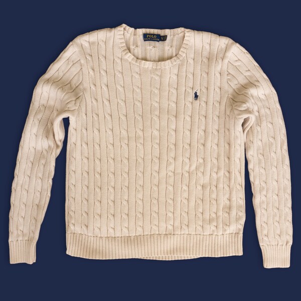 POL Cable Knit Cutout Long Sleeve Sweater