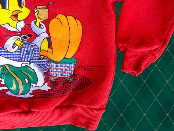 ビンテージスウェットワーナー1990製トゥイーティーXL