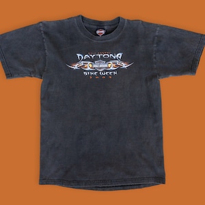 Vintage Harley Davidson Daytona Bike Week T-Shirt | Vintage Harley Davidson Shirt | black Harley T-Shirt | Harley Eagle Shirt | Motorcycle S