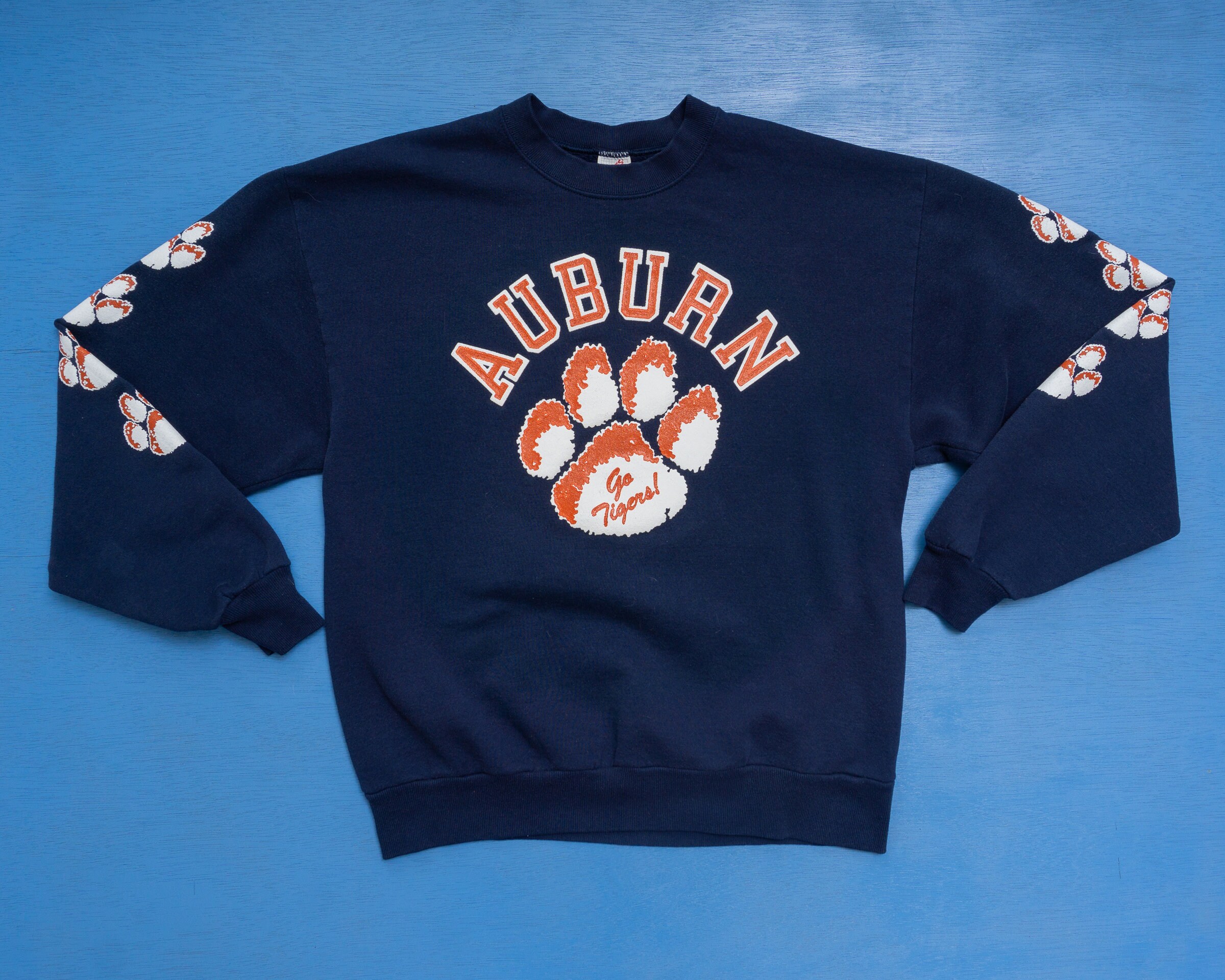 90s Vintage Auburn Sweatshirt Auburn Tigers Sweatshirt - Etsy UK