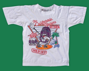 California Raisins 70s〜80s 半袖スウェット　アメリカ製 California Raisins 70s〜80s 半袖スウェット アメリカ製