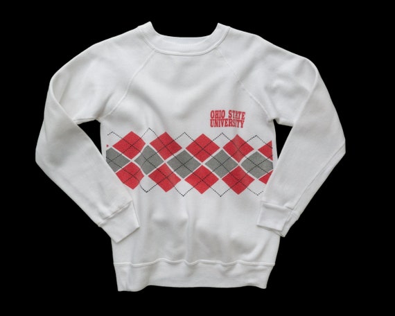 80s Ohio State Sweatshirt | Champion Raglan Sweat… - image 1