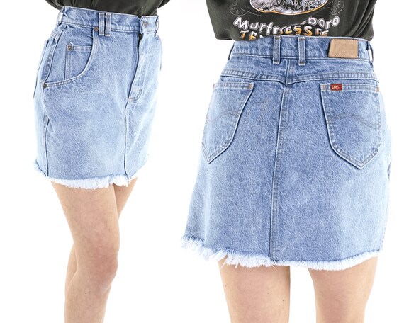 lee rider jean skirts