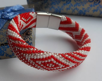 Shango armband mannen armband Beaded armband kraag shango sieraden Santeria Ifa Shango charme Shango eleke sieraden Shango IDDE DE SHANGO