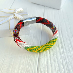 Idde de Orula, Obatala Ayaguna, Oya, Elegua, Orisha Armband, Yoruba spirituelle Perlen Armband Santeria Perlen