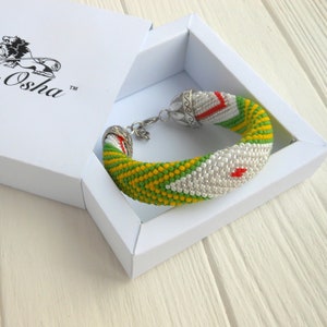 Religieuze sieraden Santeria Orula armband Yoruba armband Orisha sieraden kralen Religieuze geschenken Idde de Orula Ayaguna Obatala Ayaguna