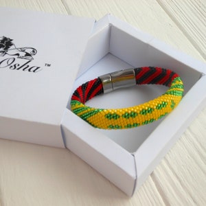 Idde de Orula Eyiogbe Inspiriertes Armband Orisha Santeria Armband