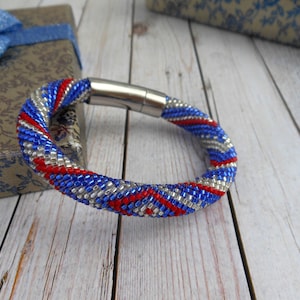 Idde de Yemaya Okute , Yemaya Jewelry gift ,  Yemaya beaded bracelet
