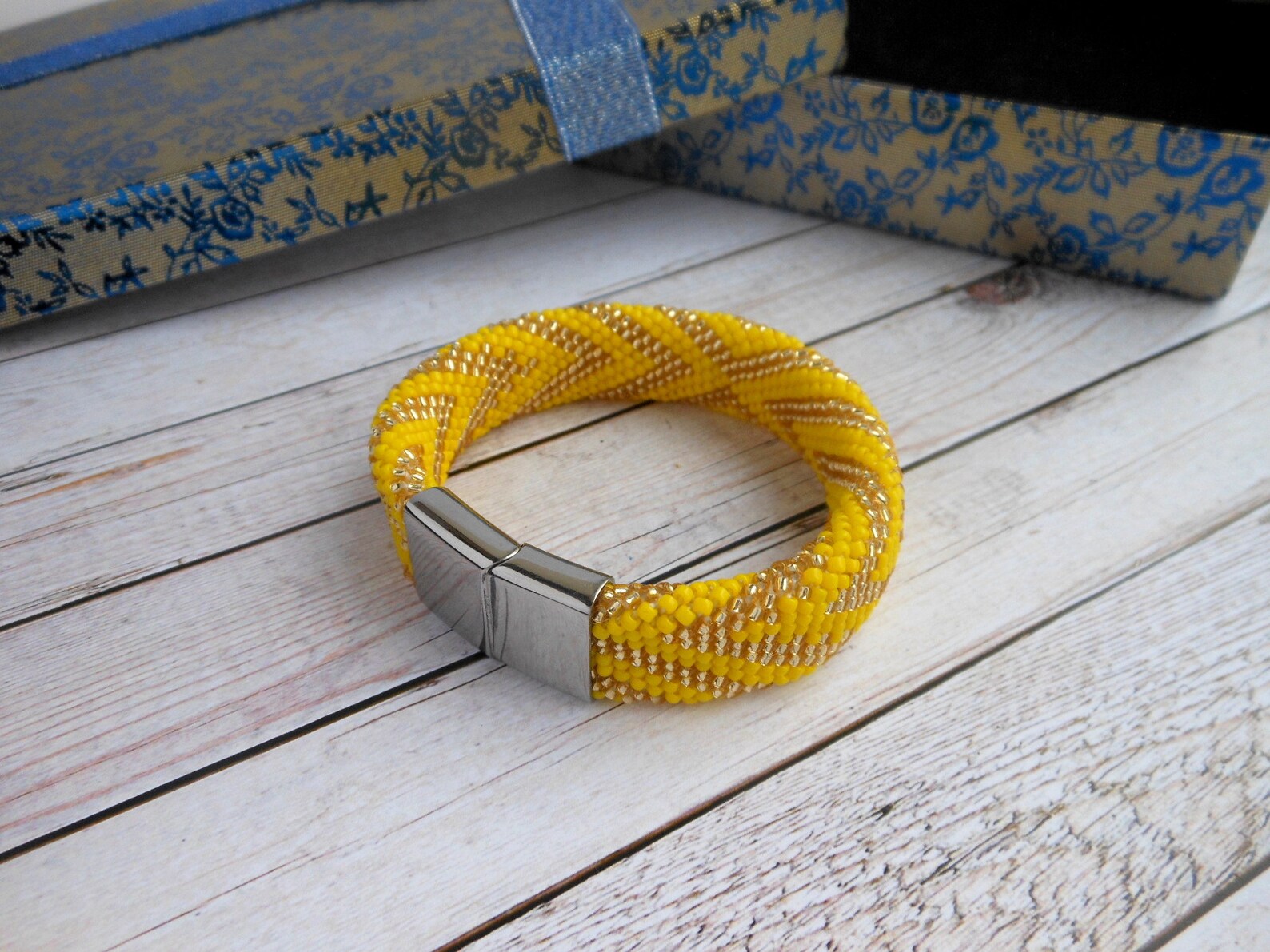 Ilde De Oshun Yoruba Bracelet Oshun Beads Oshun Bracelet Etsy