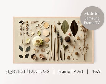 Samsung Frame TV Art   |   Fall Flower Art   |   Dried Botanicals   |   Autumn Art