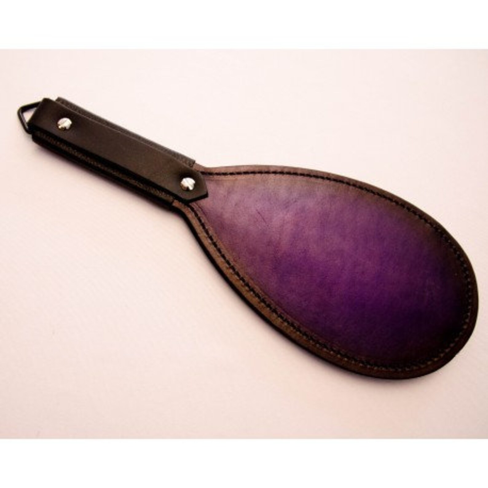 Padded Round Paddle Purple TwoTone Etsy