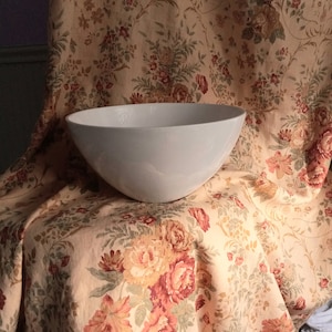 Vintage Large White Bowl | ASA, Italy