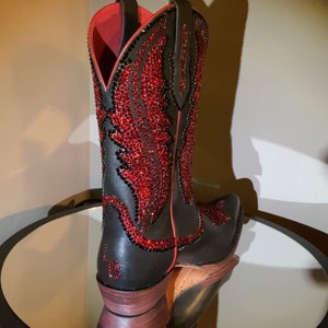 Ariat Tailgate cowboy boots with Swarovski crystals