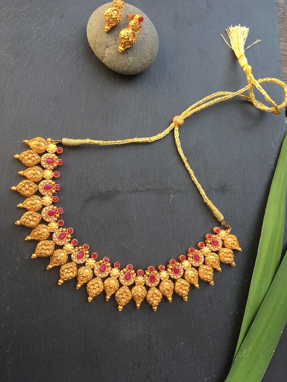 Indian Jewellery Set Bollywood Bib Choker Polki Jewellery