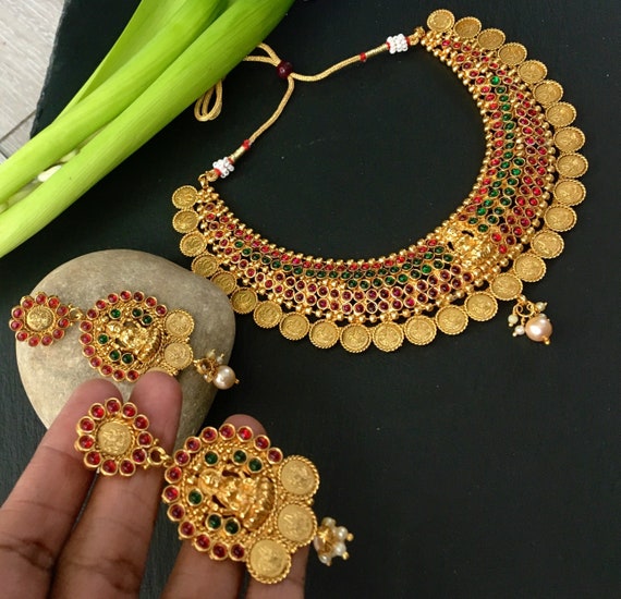 Lakshmi shop necklace set