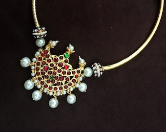 Handmade Kemp Choker Necklace, Indian Bridal Jewelry