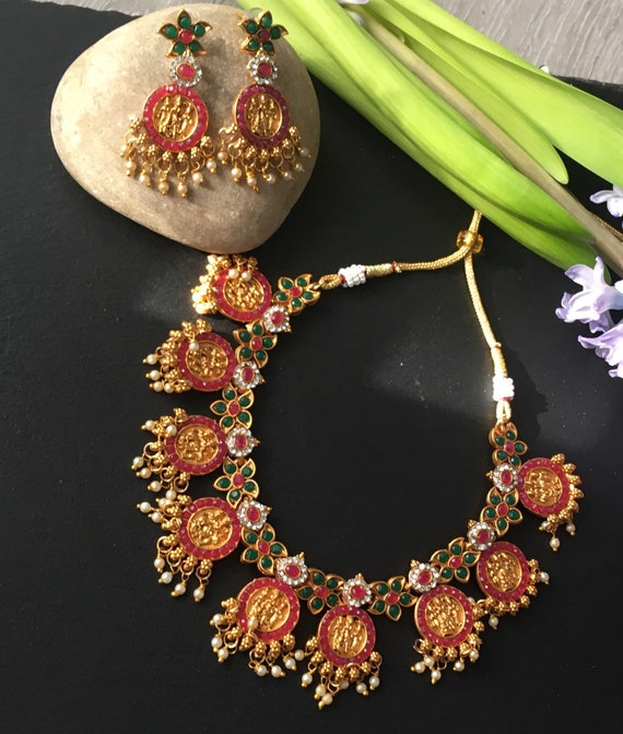 Ramparivar Necklace With Earrings by Asp Fashion Jewellery - Etsy