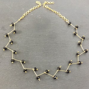 Handgemachte Lätzchen-Halskette, goldene indische Halskette, Bollywood-Schmuck, Boho-Halskette, Statement-Halskette, Azteken-Halskette.