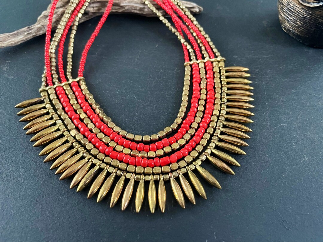 Native Indian Jewellery,indian Jewellery,tribal Necklace ,tibetan