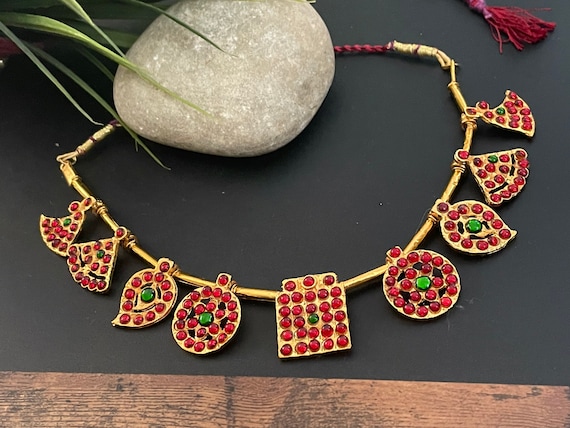 Buy Kemp Multi Pendant Necklace kemp South Indian Jewelry ethnic