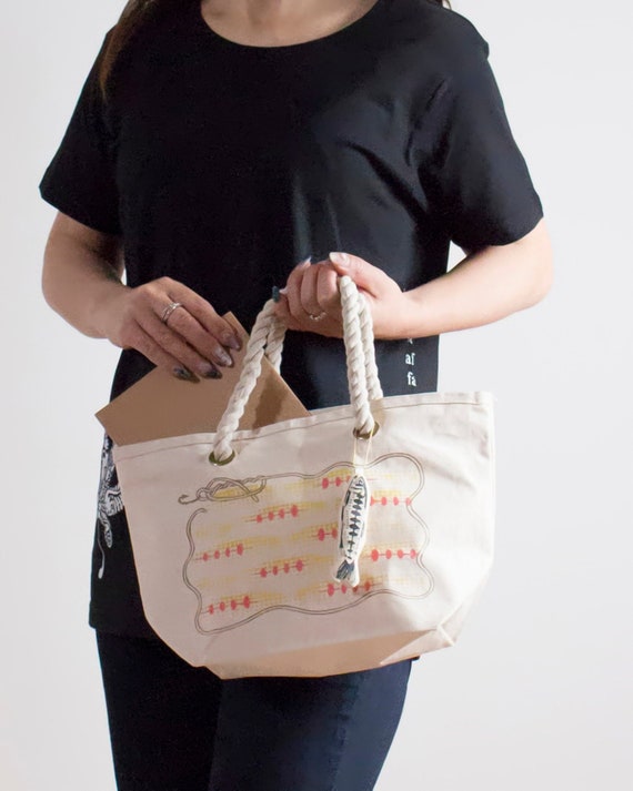 keychain tote bag