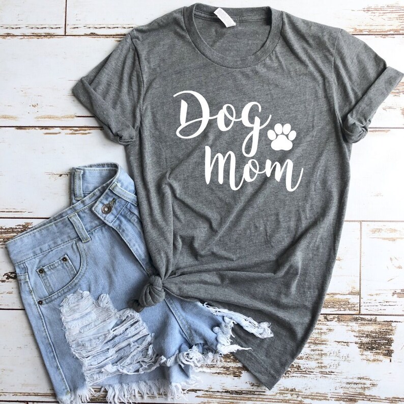 etsy dog mom shirt