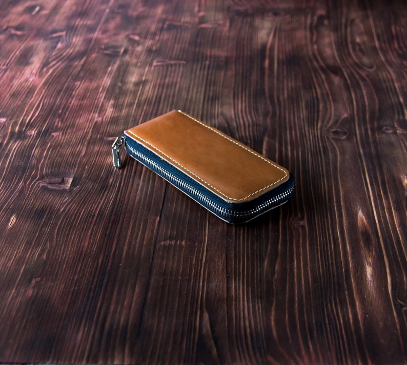 Travel watch pouch Leather zipper watch pouch leather watch Etsy