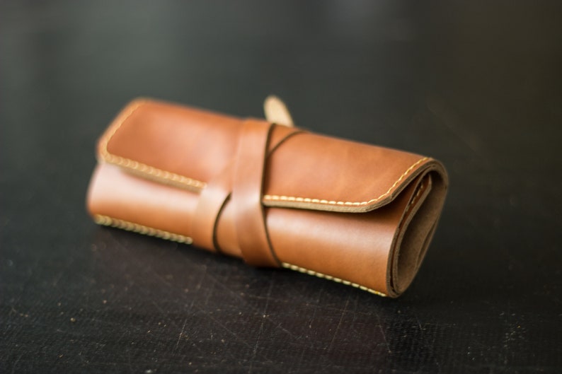 Leather jewelry organizer Travel jewelry roll Jewelry roll Etsy