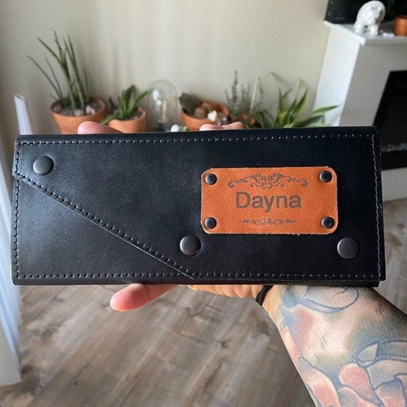 Personalized leather barber case Barber Tool Kit Etsy