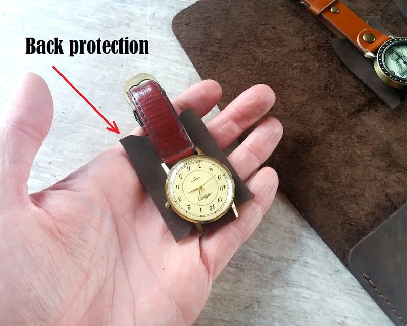 Travel Watch Roll Watch Roll Leather Watch Roll Travel Etsy