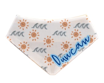 Woofs & Waves pet bandana