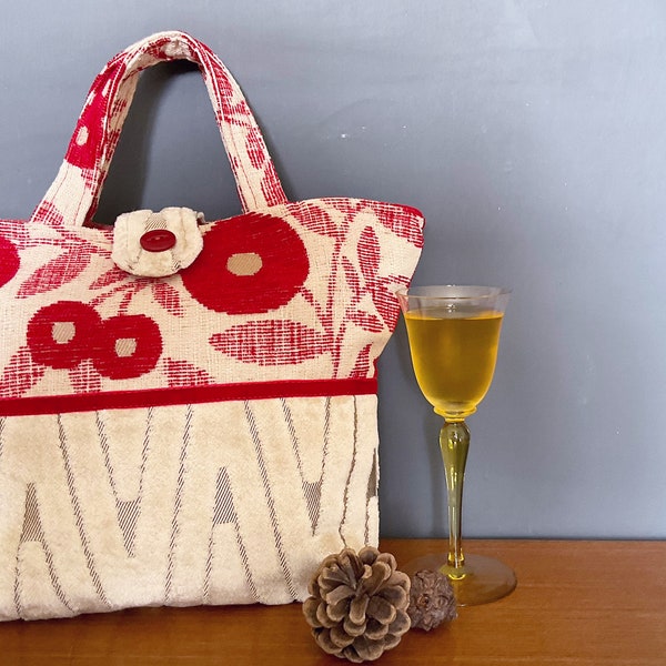 Diddy Bag, fabric bag, purse, one off, environmentally friendly, handled bag, ideal gift, recycled fashion