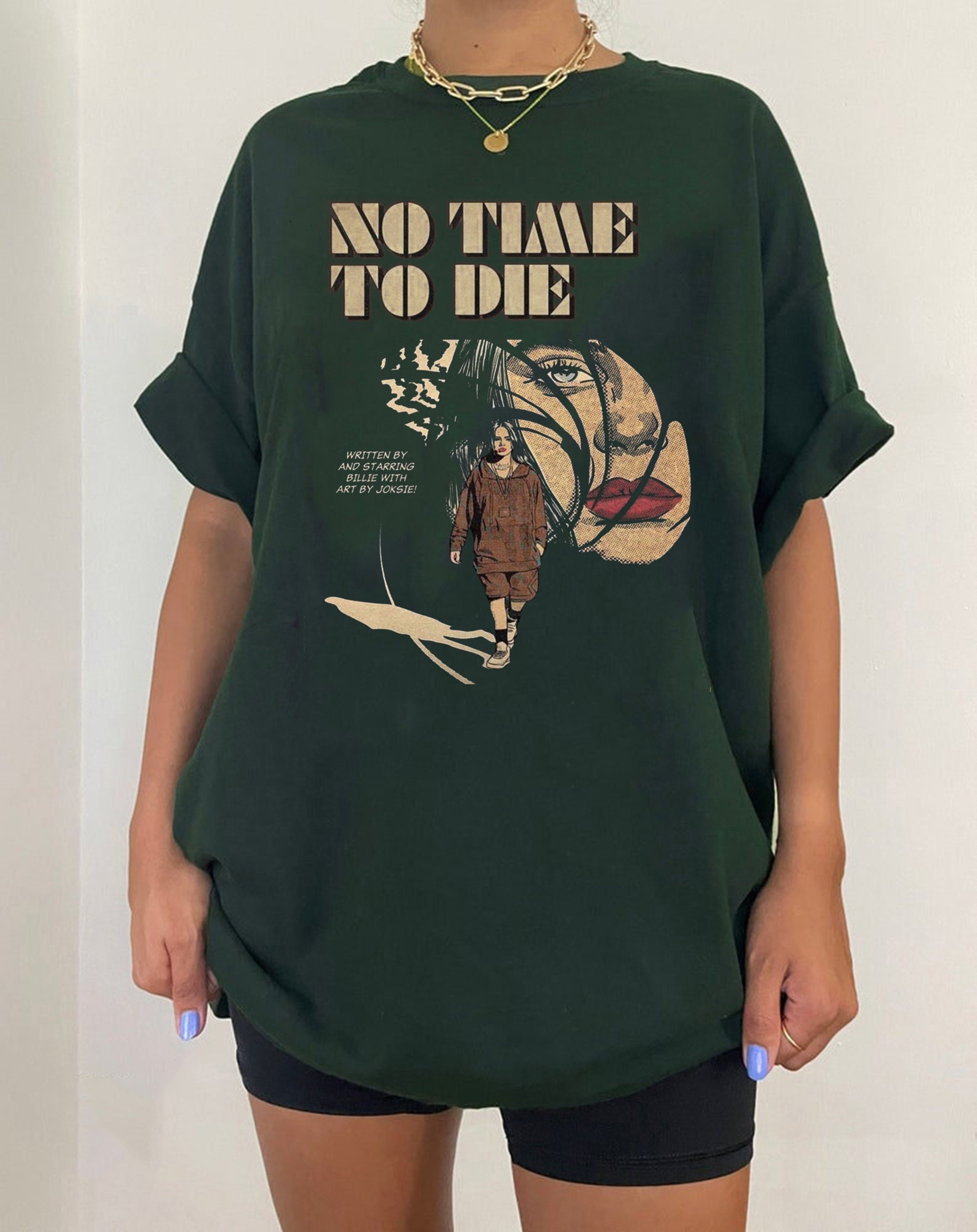 Discover No Time To Die shirt, Billie Eilish Shirt