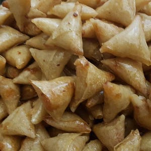 Arabic sweets, Special event sweets, Moroccan Sweets, Delicious sweets, Handmade sweets, Moroccan food, Exotic sweets, The almond triangle