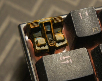 Gundam RX-78 Artisan Keycap - Gundam Keycaps | Custom Keycaps | Mechanical Keyboard Keycaps | Cherry MX Keycaps | OEM Profile Keycaps