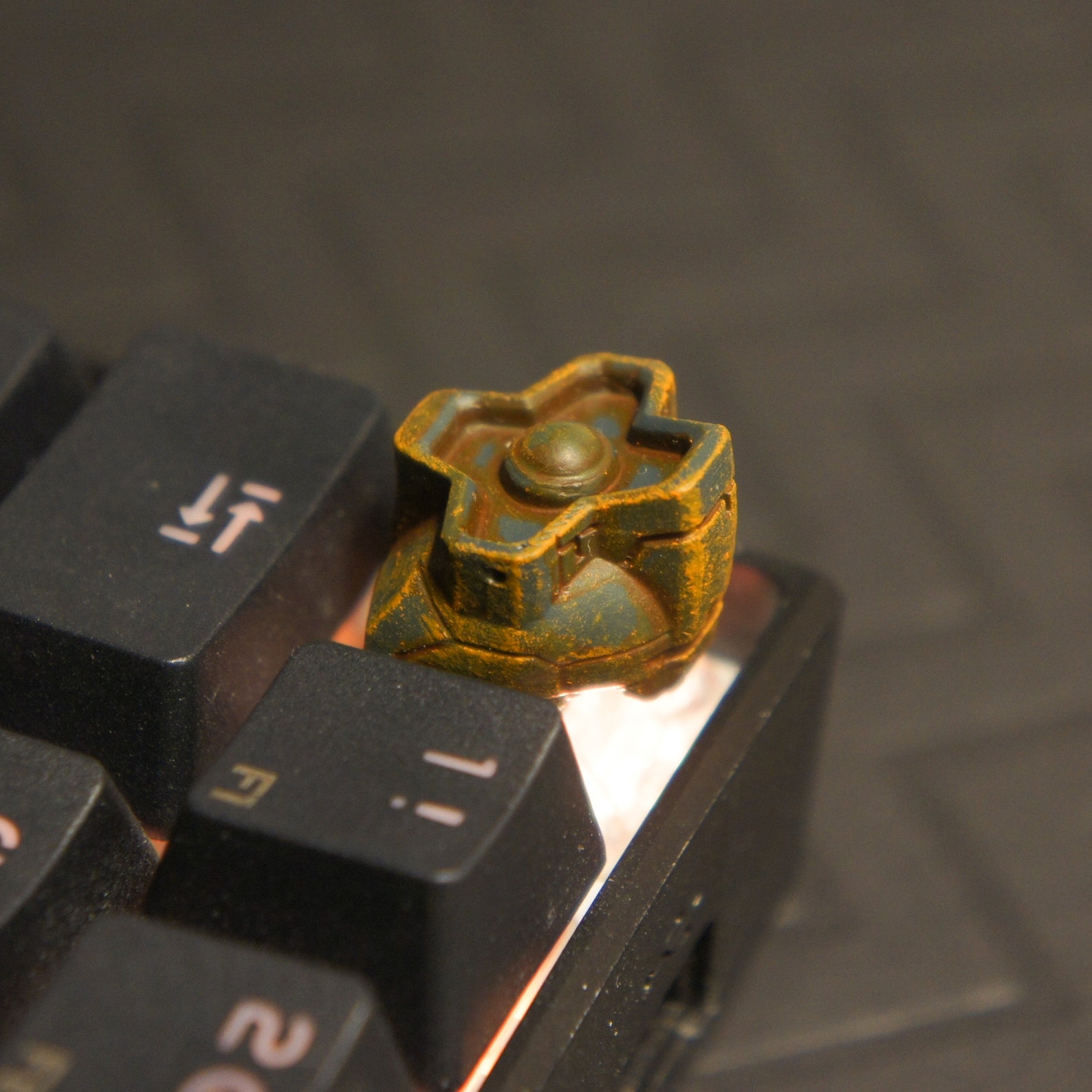 Gundam Rick Dom Artisan Keycap - Gundam Keycaps | Custom Keycaps ...