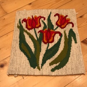 Flemish wallhanging tulips