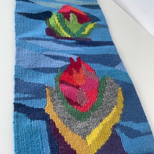 Lovely wallhanging in flemish technique
