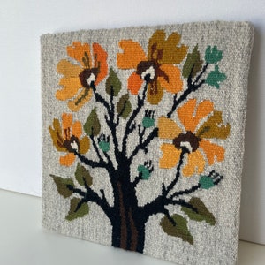 Precioso "árbol frutal" colgante en técnica flamenca