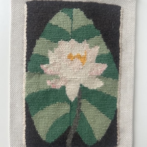 Flemish wallhanging,Water lily.
