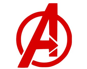 avengers logo etsy