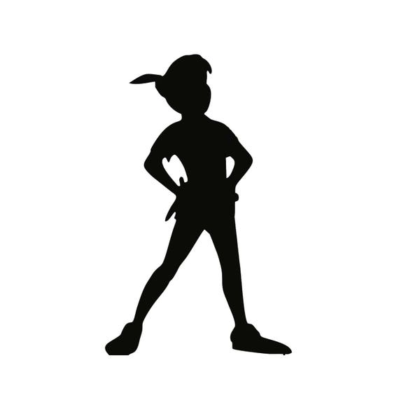 Peter Pan Silhouette Inspired Disney Decalvinyl Decals Die - Peter Pan Silhouette Wall Decal Peter Pan Silhouette Inspired Disney Decalvinyl Decals Die - Peter Pan Silhouette Wall Decal