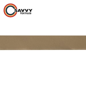 1&quot; Mil-Spec Nylon Grosgrain Ribbon, Coyote Brown 498, MIL-PRF-5038 - Various Lengths 5YD| 10YD| 20YD
