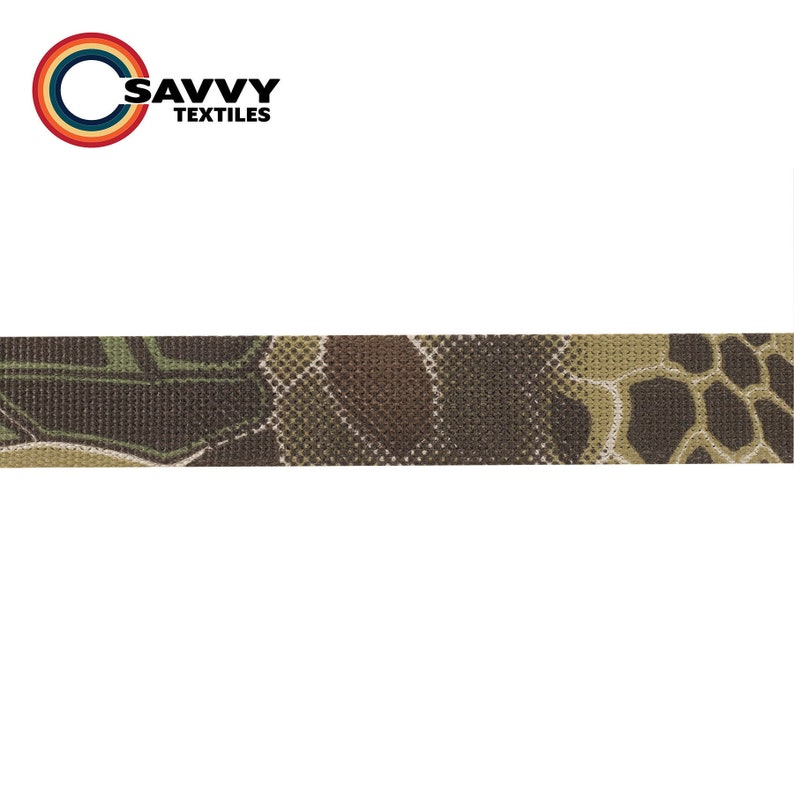 By the Yard Tan 499 1/" Military Nylon Webbing Mil-Spec A-A-55301