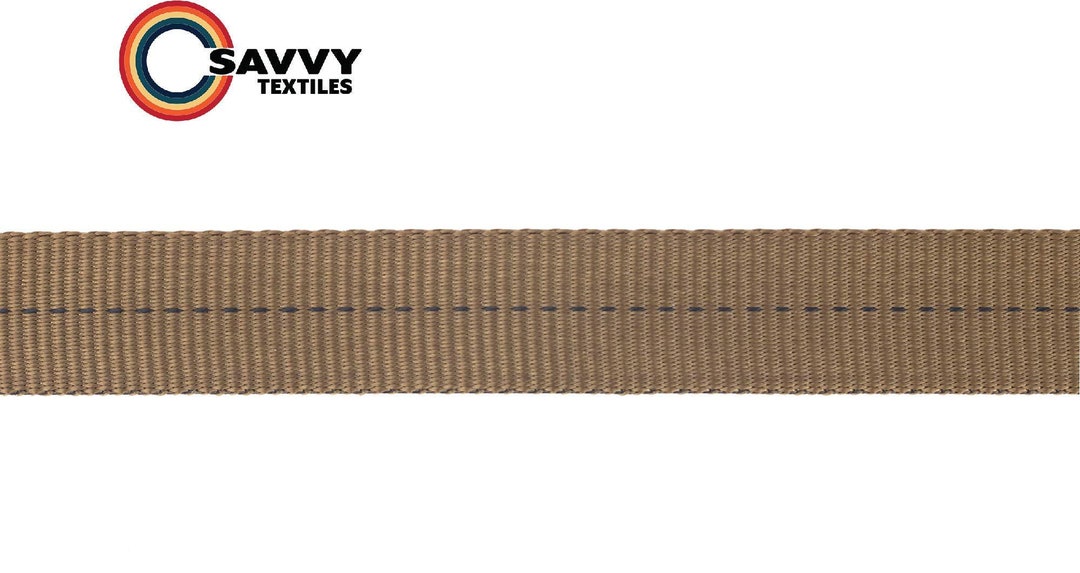 5 Yards 15FT 1 Mil-spec Nylon Tubular Webbing, Coyote Brown, MIL-W-5625 ...