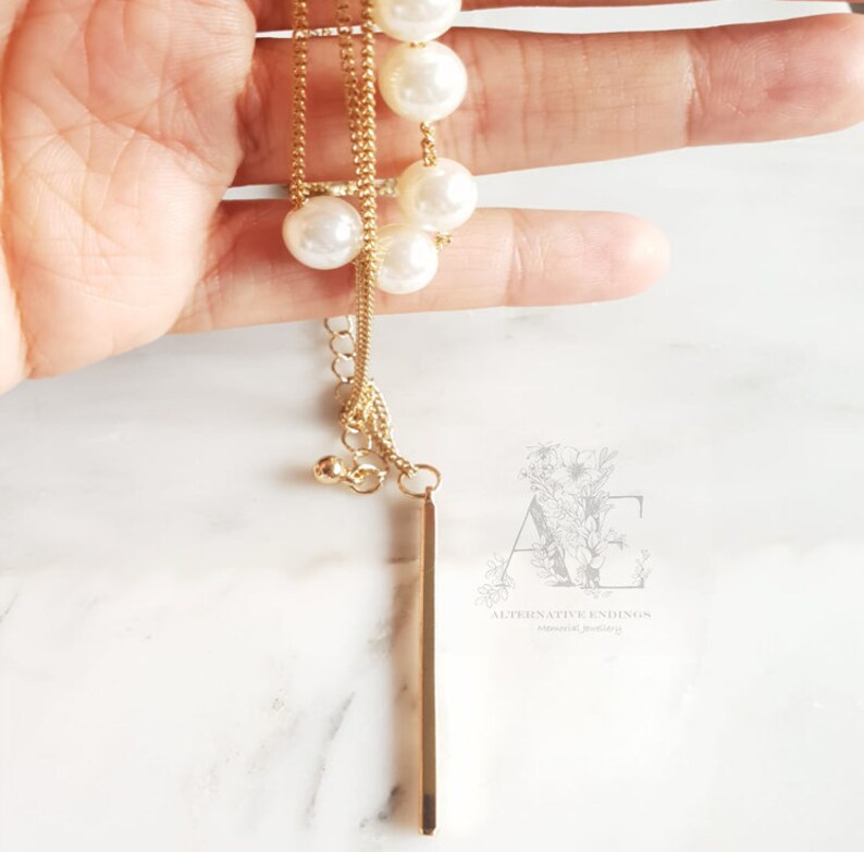 Pearl Necklace Bridal Necklace,Layer Necklace,Layer Necklace Gold,Pearl Jewellery,Y Necklace,Lariat Necklace,Christmas Gift,Birthday Gift