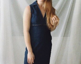 Vintage 90s denim dress
